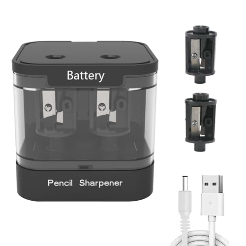 JZF Double Hole Electric Pencil Sharpener