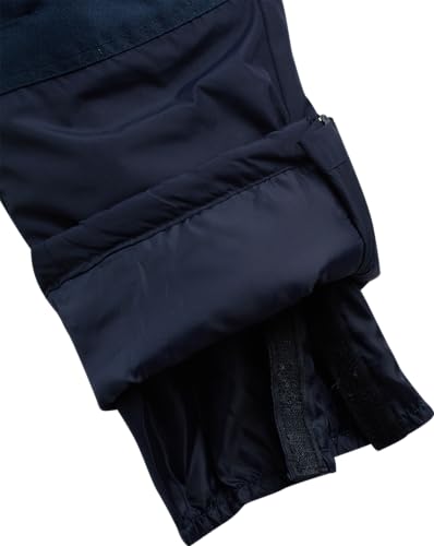 kids39 ski set  2 piece unisex boys39 and girls39 insulated waterproof snow bib with hooded jacket 4-18