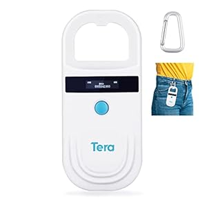 Tera Pet Microchip Scanner mit D-Buckle