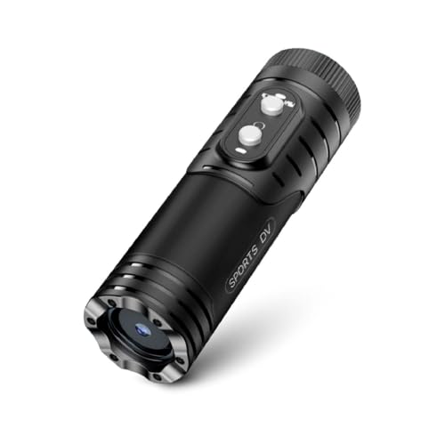 JINPEI 4K Ultra HD Action Camera for Shooting Sports, Motorcycle Bike Helmet Camera Front Dash cam with Wi-Fi Connection, Remote Control and Loop Recording with 64G Card, JD-08BM-4K