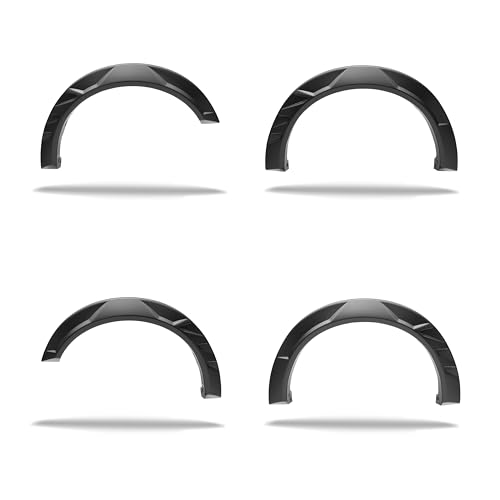 Image of Husky Liners Fender Flares DRT Style | Fits 2019-2026 Dodge Ram 2500 /3500 | Front & Rear, 4-pc Black - 2805938