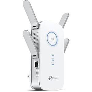 TP-Link AC2600 WiFi Extender(RE650), Up to 2600Mbps, Dual Band WiFi Range Extender, Gigabit port, Internet Booster…