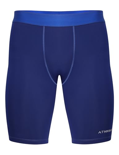 Image of 4-Way Lycra Compression Shorts for Men | Tight Skin Fit, Non Padded | Cycling Running Workout Gym Cricket Football Sports | Tummy Tuck Recovery Muscle Support | Quick Dry Anti-Chafe