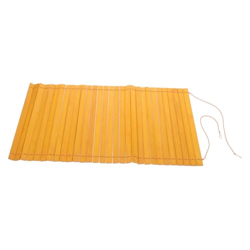 DIKACA 1 Trozos de bambú pergamino colgante en papel de arroz Rollos de dibujo de bricolaje pergaminos en decoración de libros antiguos decoración educativa Light Brown
