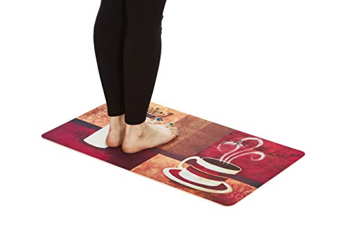 Premium Comfort Kitchen Mats (2-Pack) (Cafe Moderno Dahlia)* #TOP1