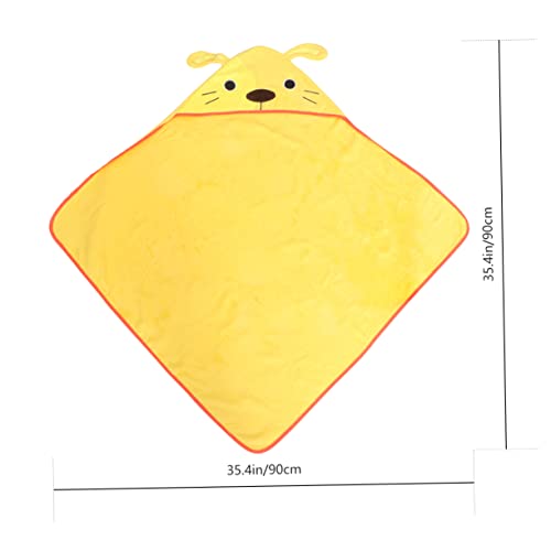Ciieeo Hooded Animal Bath Towel for Boys and Girls Cute Cartoon Bathrobe in Random Colors Soft Absorbent Fabric for Infants and Toddlers for Bath Time2