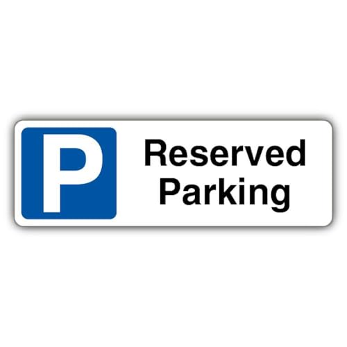Panneau de sécurité paysage en composite d'aluminium 3 mm pour parking réservé