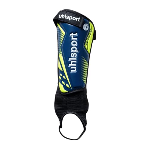 uhlsport Tibia Plate Pro, Unisex-Jugend Fußball-Schienbeinschoner, Azul Marino/Amarillo Fluo, XS - uhlsport Tibia Plate Pro, Unisex-Jugend Fußball-Schienbeinschoner, Azul Marino/Amarillo Fluo, XS -
