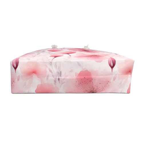 Weekender Bag Elegant Pink Floral Bliss Watercolor Design Pattern4