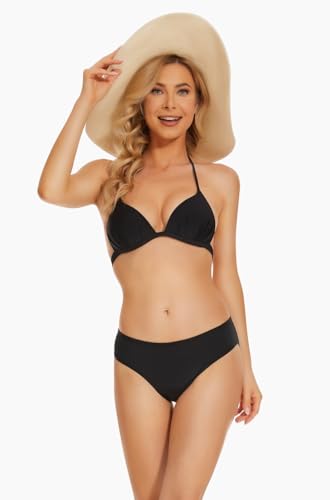 Image of Period Swimwear Leakproof Bikini Swim Bottoms for Teens Girls Women