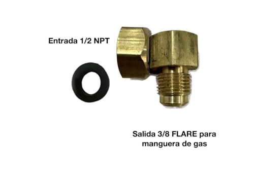 Codo para gas 15 Imagen adicional