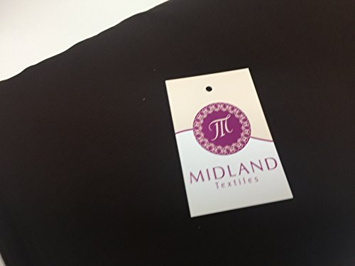 Plain Poly Musgo crepé vestido de georgette tela peso medio 58 'de ancho M420 mTEX