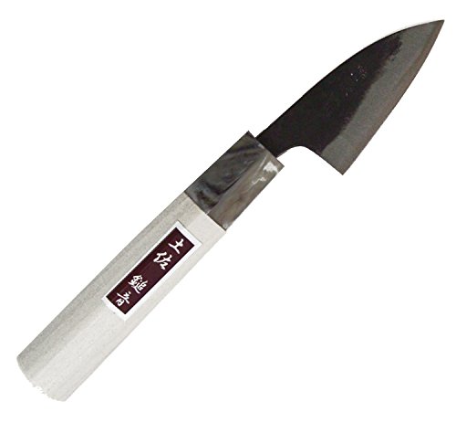 土佐刃物流通センター 土佐刃物 包丁 黒打ち 小包丁 青鋼 2号 60mm 土佐刃物流通センター 土佐刃物 包丁 黒打ち 小包丁 青鋼 2号 60mm