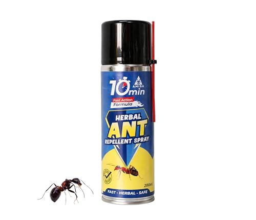 Image of Amish Ant Repellent Spray 200ml for Home & Kitchen | Herbal Organic Indoor Outdoor | Pet Safe, Safe for Dogs | Eco Friendly Remover for Home, Plants | 10 Minutes Formula| Repellent Spray