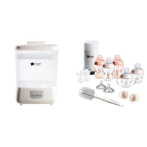 Tommee Tippee Electric Steam Sterilizer and Dryer & Natural Start...
