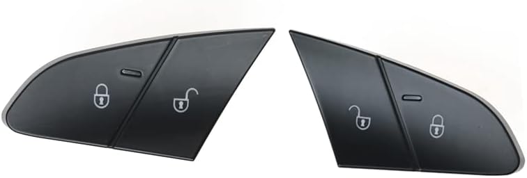 Car Auto Door Lock Switch Button/Fit for 2011-2016 /Fit for 2010-2016 7PP962107DIVI 7PP962107EIVI(A Pair)