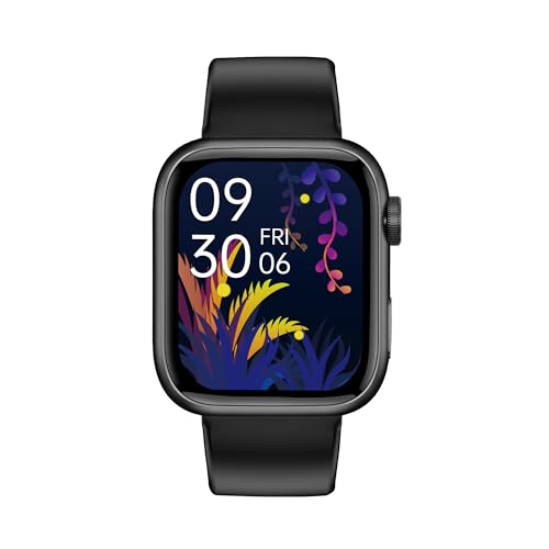 zaisia Smartwatch Uomo Donna, 1.85" Orologio Smartwatch con Chiamare/Rispondere, Molteplici modalità Sportive con Contapassi/Sonno/Cardiofrequenzimetro, IP68 Smart Watch per Andorid iOS