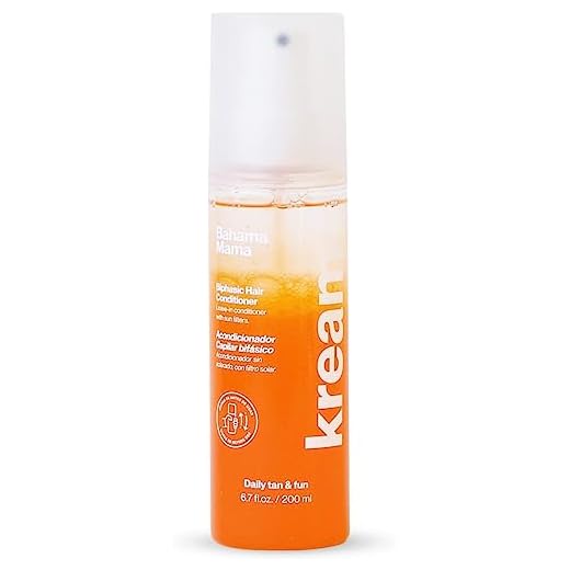 KREAM Acondicionador Bifásico Capilar con Filtro Solar Bahama Mama 200 ml