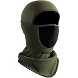 Balaclava Ski Mask, Winter Face Mask for Men Women, Cold Weather Gear for Outdoor Protector Biking & Snowboarding & Motorcycle Navy Green