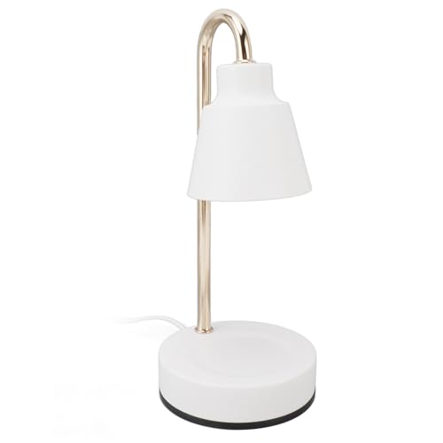 Asixxsix Aromas Electric Wax Melting Lamp, Candle Warmer Lamp with Timer, Dimmable and Adjustable Light Wax Melting Warmer for Scented Wax Jar Candles, Decorative Candle Heater Home (US Plug)