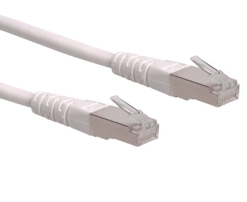 Roline 21151376 7 m S/FTP Cat 6 Ethernet Network LAN Cable with RJ45 Connector - White