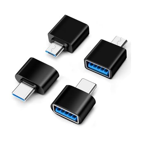 leizhan Adaptateur USB C et Micro Cover
