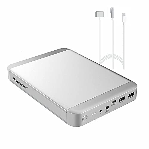 Portable Laptop Charger USB-C Power Bank for Laptops, POWEROAK 36000mAh External Laptop Battery Pack Type-C Fast Charging External Power Pack for Laptop Phone Tablet