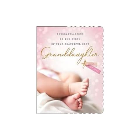 Avant Garde Studios Granddaughter Birth Card Cover