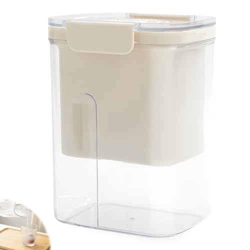 PRITOK Colador de yogur griego con tapa: separador de suero lavable, yogurtera con colador de malla, filtro de yogur reutilizable para filtrar zumo, leche, filtro fino con diseño de temporizador