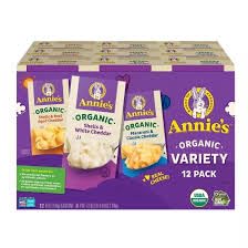 5 x Annies Homegrown Organic Macaroni and Cheese Variety Pack, 12 ct./6 oz.