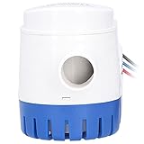 CHICIRIS Bilge-Tauchpumpe, Automatisches Elektrisches Wasser-ABS für die Entwässerung von Bootsantrieb, Langlebige, Rostfreie Pumpe für Abwasseraufbereitung, Wasseraufbereitung, Probenahme (DC24V