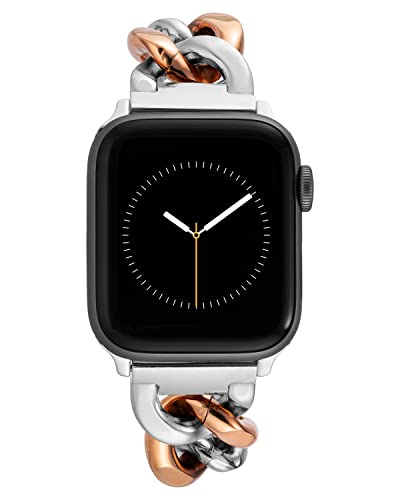 Image of Anne Klein Fashion Chain Bracelet for Apple Watch, Secure, Adjustable, Apple Watch Replacement Band, Fits Most Wrists