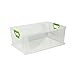 Produktbild keeeper Aufbewahrungsbox mit Softgriffen, 59 x 39 x 23,5 cm, 45 l, Luis, Transparent