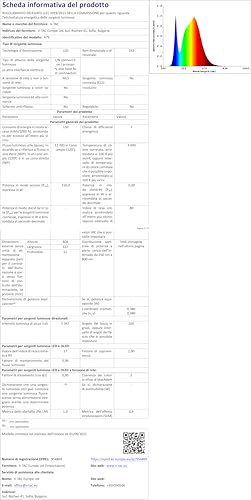 V-TAC Pro VT-150-W Faro Led Smd Chip Samsung 150W Colore Bianco 4000K IP65 - Sku 479 - 19