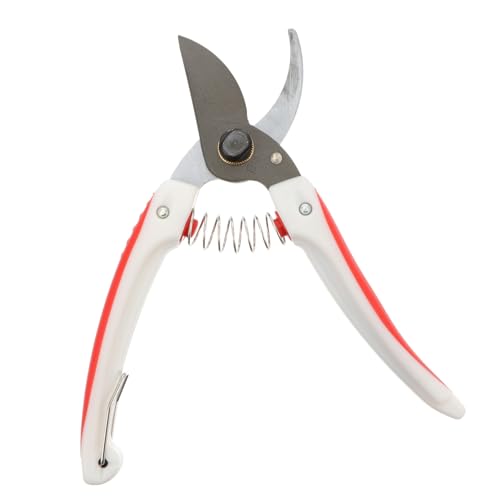 Parliky Heavy Duty Pruning Shears for Tree Trimming Garden Shears Non-slip Handle Manganese Steel Cutting Scissors for Gardening Tools