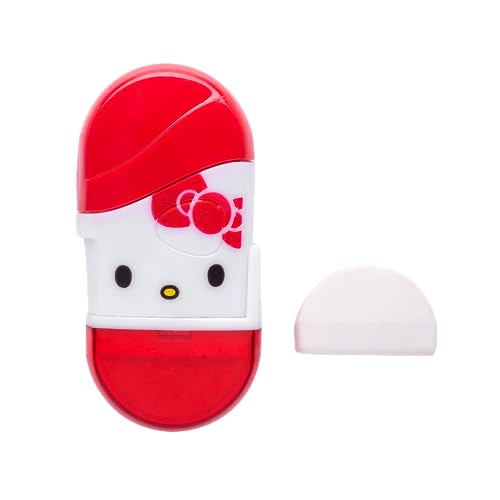 Apontador C/Depósito e Borracha Hello Kitty, 1 unidade