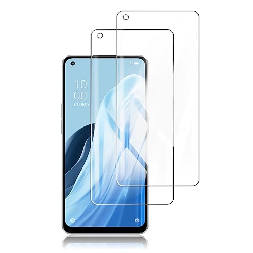 【2枚】For OPPO Reno7 A (CPH2353) OPG04 A201OP/OPPO Reno9 A 強化ガラス 液晶保護フィルム For OPPO Reno7 A (CPH2353) OPG04 A201OP 対応 硬度9H 高透過率 日本旭