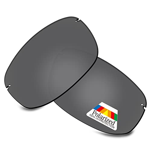 Image of Bwake POLARIZED Replacement Lenses for Maui Jim Ho'okipa Sunglasses MJ407-Dark Black