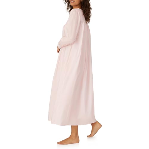 Eileen West Queen Anne’s Lace Womens Sleepwear & Loungewear - Heirloom Dream Collection - 100% Cotton Longsleeve Long Robe2