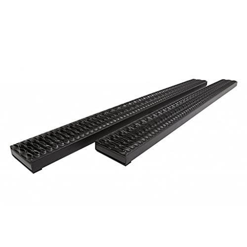 Estribos Running Boards Rough Step negro 90 in acero miniatura 2