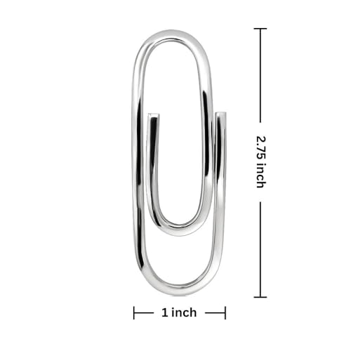 WithLoveSilver 925 Sterling Silver Plain Money Clip - Perfect for Holding VISA, Master Cards and Cash3