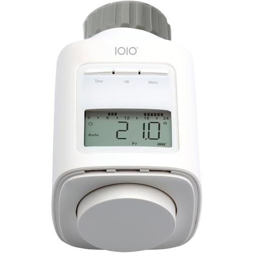 IOIO Elektronisches Heizungsthermostat HT 2000/23 | Heizkosten sparen bis 30% | Einfache Installation | Individuell programmierbar | Heizkörperthermostat | Heizkörper Heizungsregler | Heizthermostat