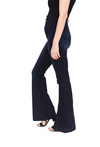 Celebrity Pink Jeans Women High Rise Dark Wash Flare Jeans CJ22694H24 9 Dark Denim