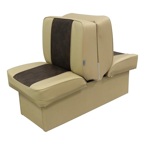 Wise 8WD707P-1-662 Deluxe Series Back to Back Lounge Seat - Sand/Brown