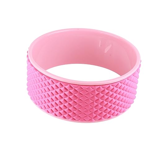 Yogarad, Yogarad Stark und Bequemes Yoga -Requisite -Rad Rollen Rollen Yoga Schaumrollen Rad Zur Korrektur der Haltung 12,6 X 4,7 X 12,6 Zoll,