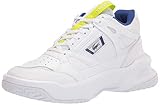 Lacoste mens Ace Lift Mid 0120 1 Sma Sneaker, White/Dark Blue, 7.5 US