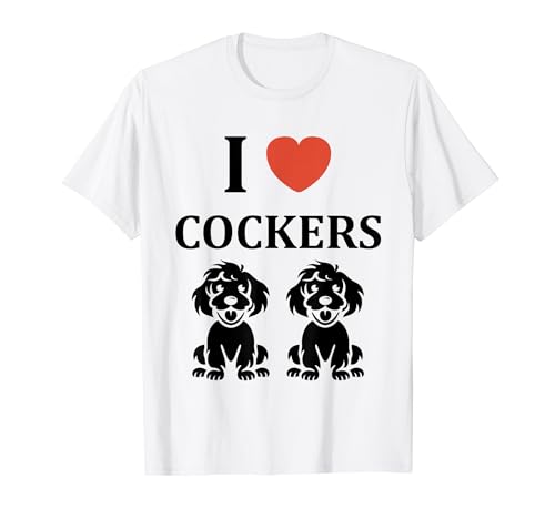 Amore per gli animali del cane per il bambino Cocker Spaniel. Regalo divertente di Cocker Spaniel. Piccolo cane Cocker Spaniel bambino. Per tutti che amano i Cocker. Ragazzo che ama il piccolo Cocker Spaniel.