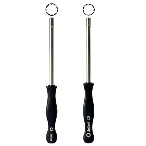 Carburetor Adjustment Tool (21-Teeth Splined+20-Teeth Splined)Screwdriver Adjusting Tool 530035560 for 2 Cycle engine Poulan Husqvarna Weed Eater Homelite Stihl Craftman Echo Chainsaw Trimmer Blower
