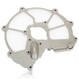 Upgrade DD81-01635A Dishwasher Sump Mesh Filter Replacement, Gray“Humped Version”, DD81-01635A Mesh Filter (DD63-00104A) Compatible with Dishwashers DW80F600UTS/AA-01, DW80F600UTB /AA-01