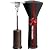 Nuu Garden Outdoor Propane Patio Heater, 46,000 BTU Gas Outdoor Heater with Detachable Wheels, Portable Heater with Waterproof Cover for Garden, Terrace, Backyard, Porch, Bronze